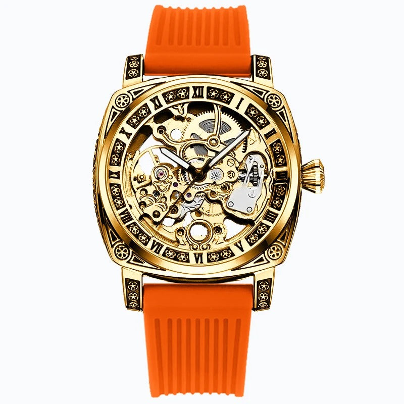 New men's & Woman watch with retro style, noble temperament, high-end personality, luminous men's mechanical watch