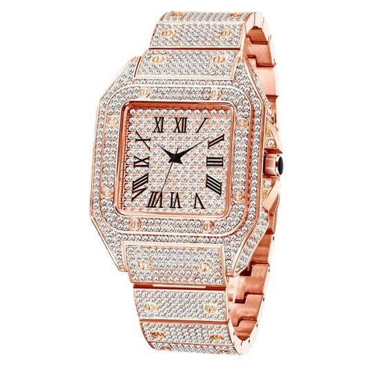 Fashion Women Bracelet Watches Gold Star Watch for Women Top Brand Luxury Steel Female Ladies Diamond Quartz Watch Reloj Mujer