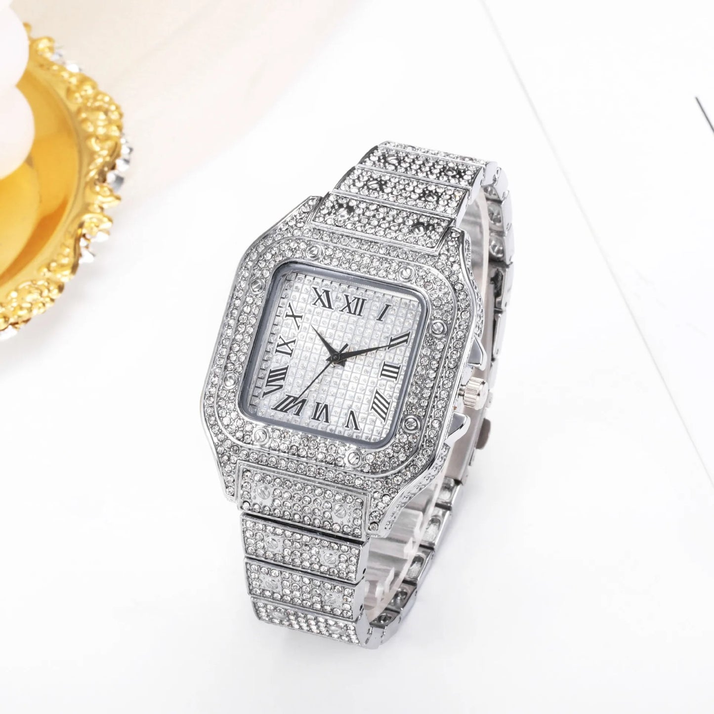 Fashion Women Bracelet Watches Gold Star Watch for Women Top Brand Luxury Steel Female Ladies Diamond Quartz Watch Reloj Mujer